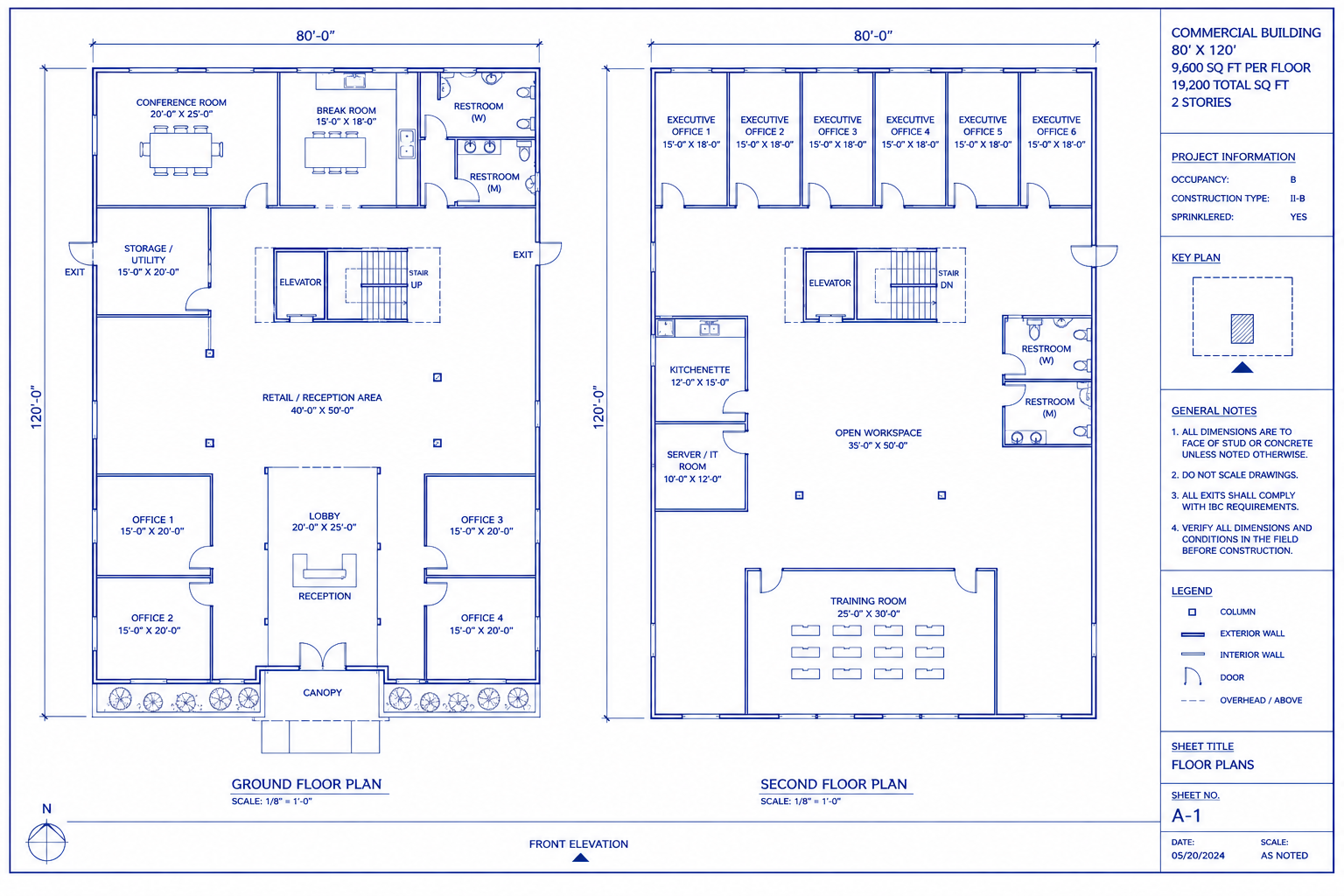 Floor blueprint